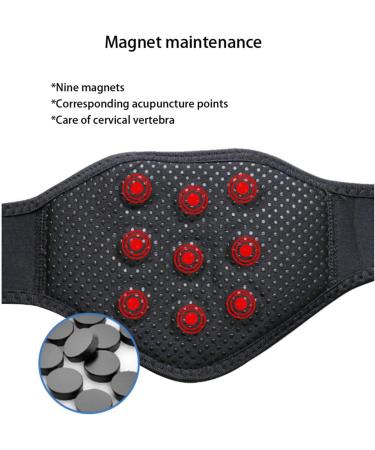 Buy Neck Heating Pillows for Pain Relief - Tourmaline Heated Cervical Vertebrae with Magnetic Protection | Warm & Comfortable Self-Belt - Buy Online on GoSupps.com