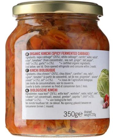 BIONA Organic Kimchi 350g - Buy Online on GoSupps.com