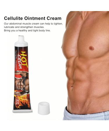 Abdominal Muscle Cream for Men | Hot Belly Fat Burner & Weight Loss Cream - Buy Online on GoSupps.com