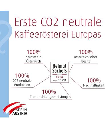 Buy Helmut Sachers Decaffeinated Coffee - 100% Arabica Intensity 2/5 6x500g Ground Coffee - International Shipping Available - Buy Online on GoSupps.com