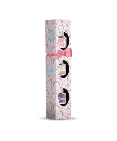 Snails 510072 children's nail polish gift set Mini Unicorn 3x7ml water-based washable harmless vegan - Buy Online on GoSupps.com