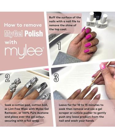 Mylee Gel Nail Polish Duo Set - Maybe Baby Blue Pink 2x10ml | Long-Lasting, Easy to Apply UV/LED Soak-Off Manicure Pedicure for Salon & Home Use - Buy Online on GoSupps.com