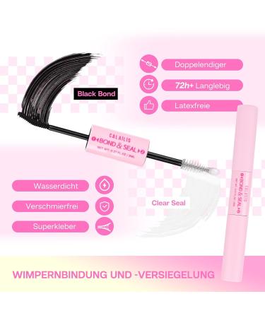 Calailis DIY Eyelash Extensions Set - 168 Pieces D Curl Individual Eyelashes Adhesive Remover & Applicator - Premium Lash Extension Kit (703) for Perfect Home Application - Buy Online on GoSupps.com