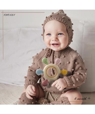 Okonkn Bei ring Baby 2024 | BPA-Free Silicone Teething Toy for 3-12 Months | Safe Accessories for Boys & Girls | 1 Piece - Buy Online on GoSupps.com