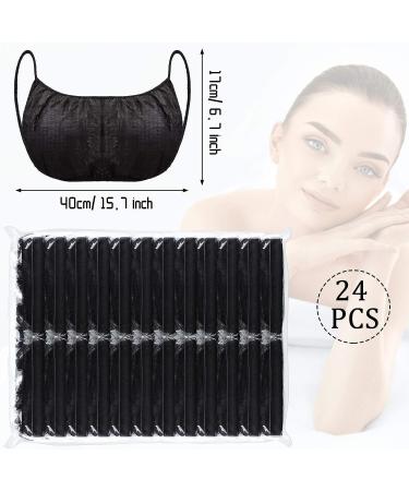 24-Piece Black Disposable Nonwoven Bras for Women - Perfect for Spray Tanning and Spa Use - Buy Online on GoSupps.com