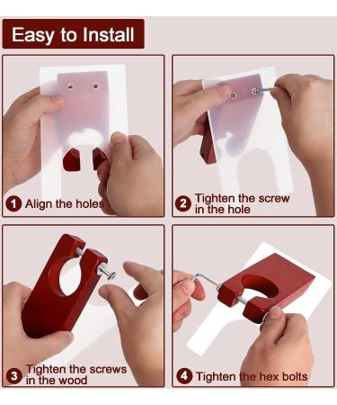 Shearing Guide for Carpet Trimmer  Rug Tufting Carver Holder Base to Keep Rug Surface Uniform  Acrylic Solid Wood Shearing Guide for Carpet Trimmer - Buy Online on GoSupps.com