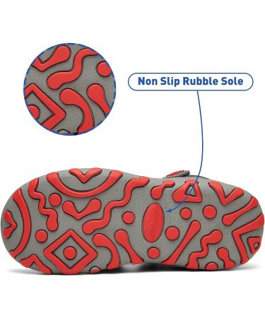 Mishansha Kids Non-Slip Hiking Boots | Anti-Skid Outdoor Trekking Shoes for Boys and Girls | 9.5 Toddler | Black - Buy Online on GoSupps.com