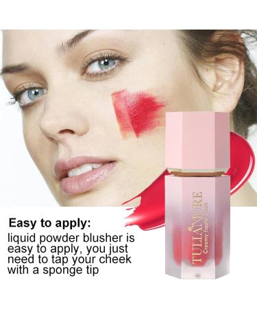 Liquid Cheek | Waterproof Cream Face Makeup | Natural Long-Wearing Liquid Cheek Smudge-Proof Look for Women's Eyes Cheek Lips Makeup Rowces 03# - Buy Online on GoSupps.com