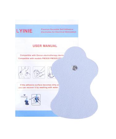 Omron Compatible TENS Electrodes - 12 Premium Replacement Pads for TENS Units | Fast International Shipping - Buy Online on GoSupps.com