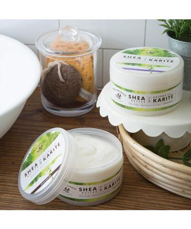 Pre de Provence Beurre De Karit Shea Butter Enriched Body Butter 500ml - Unscented 16.90oz - Buy Online on GoSupps.com