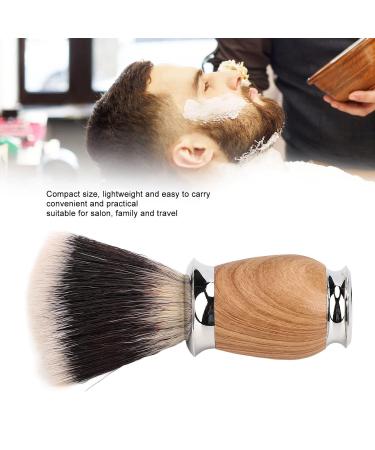 Professional Handmade Beard Razor Brush for Men | Soft Foam & Wooden Handle | Ideal Facial Care Tool for Home & Salon - Buy Online on GoSupps.com