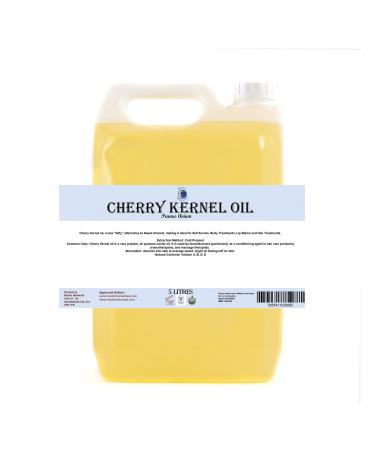 Mystic Moments |Cherry core carrier oil 10 liters - pure and natural oil perfect for hair face nails aromatherapy massage and oil thinning vegan GMO