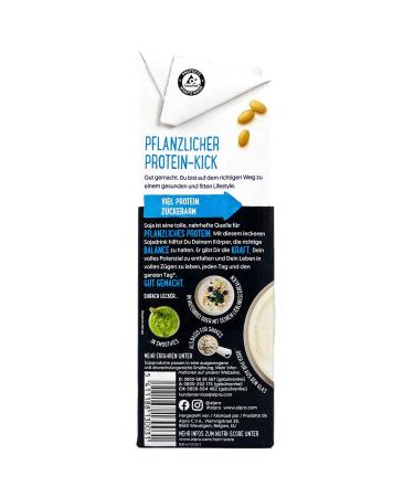 Alpro Protein Soya Drinks - Pack of 6 | 100% Plant-Based 50g Protein | International Shipping Available - Buy Online on GoSupps.com