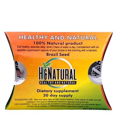 Authentic Semilla De Brazil 100% Original Fat Burner with Original Stamps - Large Size Seed - Orange Box - Buy Online on GoSupps.com