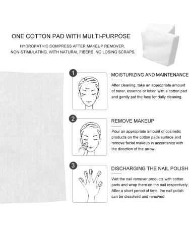HEALLILY Non-Woven Facial Cotton Gauze Pads 100pcs - 10x10cm Folded, 20x20cm Unfolded - Gauze Sponge Esthetician Cotton Pad - Buy Online on GoSupps.com