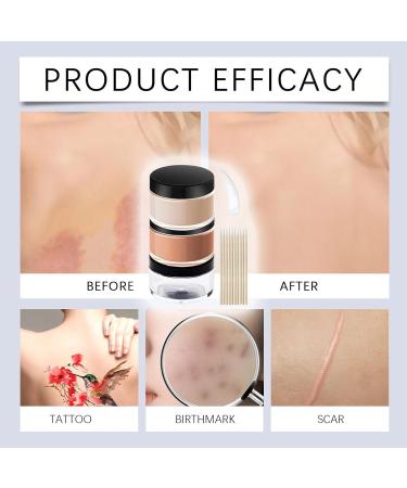 Camouflage makeup camouflage foundation skin cover fast coverage & mattifying fullbody makeup with full pigmentation for neck arms women & - Buy Online on GoSupps.com