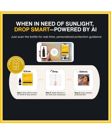 Pour Moi Sunlight Drops | Climate-Smart Ultimate Concentrated Hyaluronic Acid Vitamin D-Like Serum to Boost Natural Radiance and Youthful Appearance - Buy Online on GoSupps.com