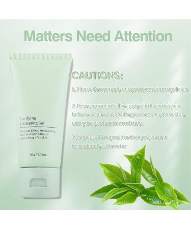 Purifying Exfoliating Gel 2PC - Daily Face & Body Scrub for Deep Cleansing & Moisturizing Skin - Buy Online on GoSupps.com