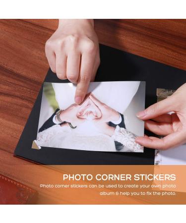 PartyKindom Wooden Adventure Scrapbook Album - Perfect Anniversary or Wedding Gift, 80 Pages with Photo Corner Stickers - Buy Online on GoSupps.com