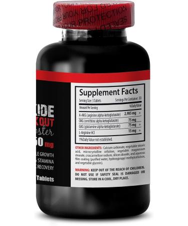 nitric oxide pre workout - NITRIC OXIDE UNIQUE COMPLEX - AAKG oxygenation support OKG nitric oxide synthesis GKG vascular strength AKIC athletic performance nitric oxide 2 Bottles 180 Tablets - Buy Online on GoSupps.com