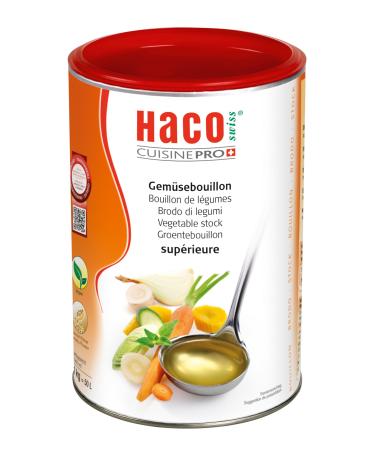 HACO – Superior vegetable broth – 1 kg box – 100% vegetable – bouquet of vegetables from the garden – Vegetarian & vegan – preservative-free