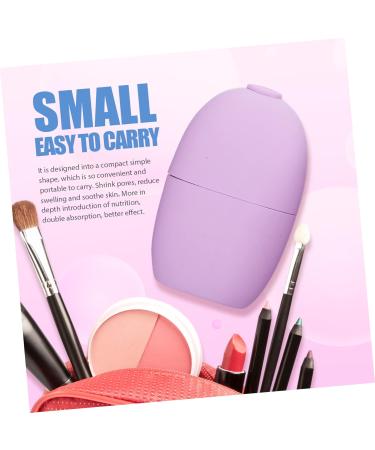 Buy Silicone Face Ice Roller Tray - Facial Massager & Skin Care Tool 11.5x7cm - Purple - Shop Internationally - Buy Online on GoSupps.com