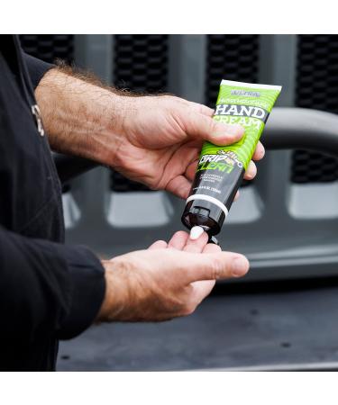 Grip Clean Ultra-Moisturizing Hand Cream for Men | Natural Ingredients, Non-Greasy Formula for Dry, Cracked Hands (4.5oz) - Buy Online on GoSupps.com