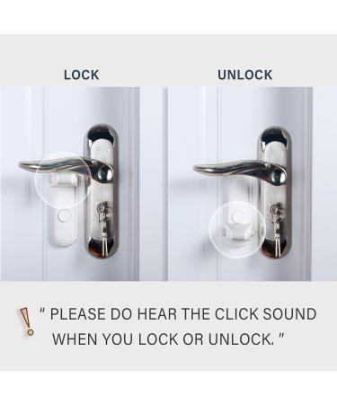 Heart of Tafiti Child Door Handle Locks | Baby-Proof Lever Lock | 2-Pack | Easy Installation | 3M VHB Glue | Safe for Toddlers - Buy Online on GoSupps.com