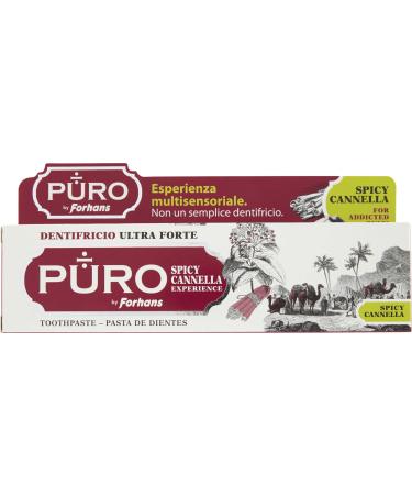 Forhans Puro - Toothpaste Spicy Cannella Ultra Forte 75ml