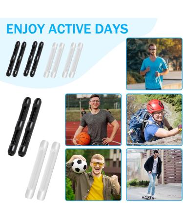 Comnico Silicone Glasses Ear Pads - 12 Soft Slide-Resistant Accessories for Maximum Comfort - Buy Online on GoSupps.com