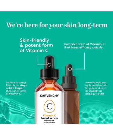 S rums vitamine-C pour le visage soin la peau la vitamine C avec acihyaluronique antioxydant Vit-E s rums claircissants la vitamine C Rianpesn 30 ml - Buy Online on GoSupps.com