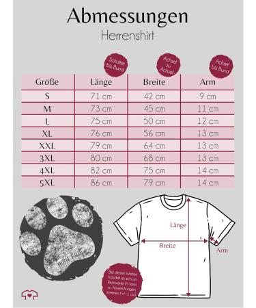 Shirtracer Men's T-Shirt - High Five Dog Paw Gift for Dog Owners - Dark Grey 4XL - Perfect for Pet Lovers - Buy Online on GoSupps.com