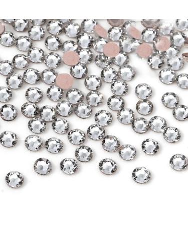 Flatback Glass Nails Rhinestones Crystal Charm Art Flatback Gems 3D Decorations Glitter Manicure DIY Accessories Art Rhinestones DIY Accessories Professional Embellishments