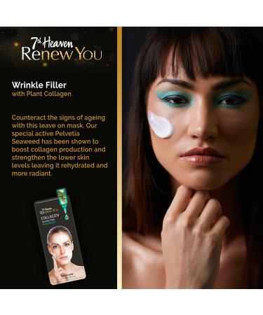 7th Heaven RenewYou Golden Luxury Skincare Gift Set - Contains a Variety of Face Masks to Cleanse and Hydrate Skin Gold Cosmetic Bag and Soft Cleansing Face Cloth - Buy Online on GoSupps.com