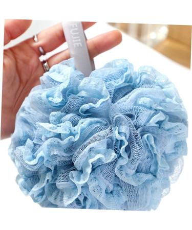 Healeved Bathing Ball Scrubber - Exfoliating Loofah Sponge for Body Wash & Shower | Best Bath Puff & Pouf for Smooth Skin - Buy Online on GoSupps.com