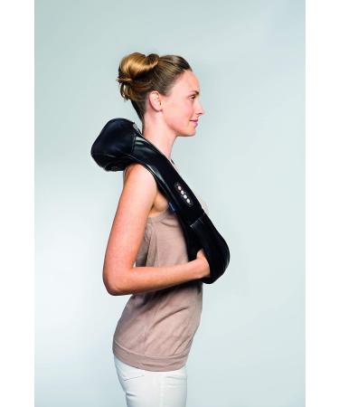 Invitalis Vitalmed Flexi - Shiatsu Massage Device for Neck Shoulders Back Feet & Legs with Infrared Heat - T V & GS Certified 2-Year Guarantee - Black - Buy Online on GoSupps.com