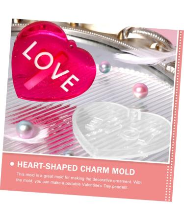 COHEALI 8 Pcs Love Silicone Mold Resin Mold Heart Keychain Molds Portable Pendant Molds Lovers Key Chain Set As Shownx4pcs 6.7X6cmx4pcs - Buy Online on GoSupps.com