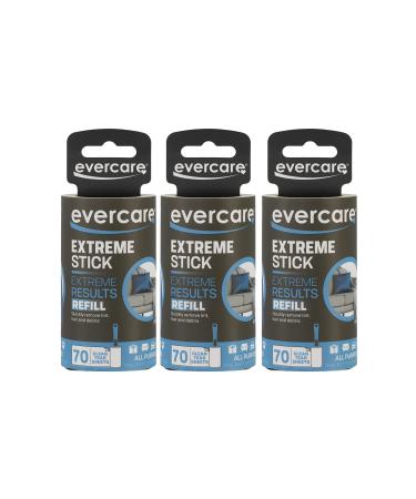 Evercare EXTREME Stick Lint Roller Refill 210 Sheets