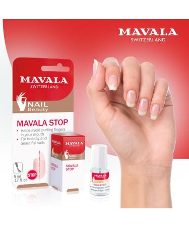 Mavala Stop Deterrent Nail Polish Treatment Stops Putting Fingers In Your Mouth For Ages 3+ 5 ml (Pack of 1) - Buy Online on GoSupps.com