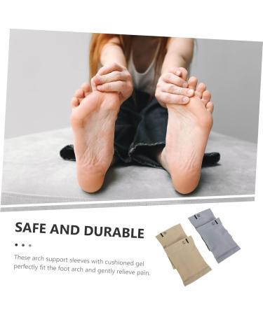 Buy FOMIYES Arch Support Socks - 4 Pairs Foot Brace Sleeves & Insoles for Height Increase & Comfort | International Shipping - Buy Online on GoSupps.com