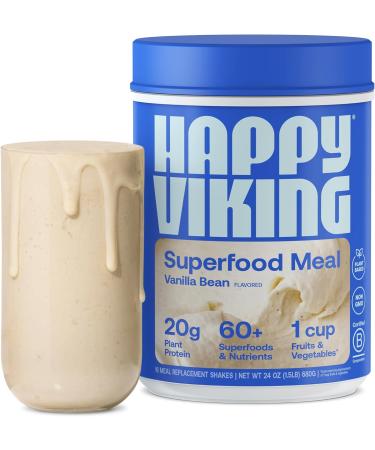Happy Viking Vanilla Vegan Protein Powder - 24 Oz.