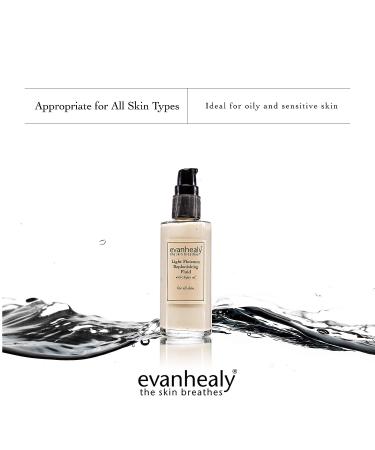 evanhealy Light Moisture Replenishing Fluid with Argan Oil | Natural Anti-Aging Face Serum for Dry & Sensitive Skin - Buy Online on GoSupps.com