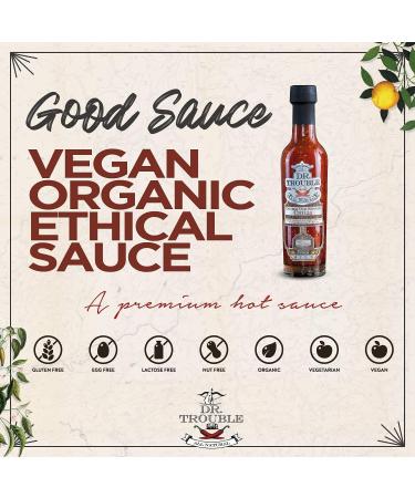 Dr Trouble All Natural African Hot Sauce - Lemon Chilli & Double Oak Smoked - 2 Bottles  - Buy Online on GoSupps.com