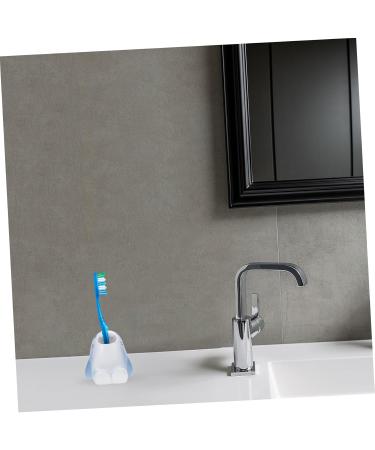 Zerodeko Rotatable Make-up Brush & Toothbrush Holder | Drill-Free Resin Organizer for Cosmetics & Pencils - 5x5x4.5cm - Buy Online on GoSupps.com