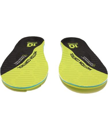10 Seconds 3210 Motion Control Insoles - Size M 11/11.5 W 12.5 - 1 Pair - Buy Online on GoSupps.com