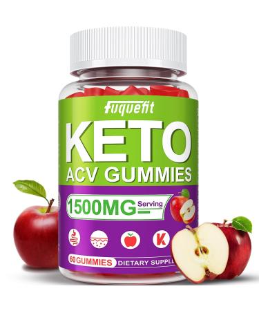 Keto ACV Gummies Keto Gummies Advanced Formula ACV Keto Gummies with B12 Pomegranate Beet Juice-60 Gummies