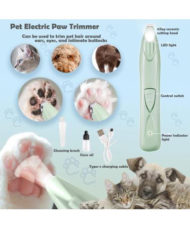 Dog Paw Cleaner Set - 150ml Foam Microfiber Towel Balm & LED Nail Trimmer | International Shipping - Buy Online on GoSupps.com