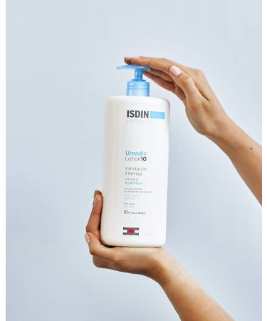 ISDIN Ureadin Lotion 10 (1000ml) Intensive Moisturizing Body Lotion for Dry Skin with 10% Urea | 1 Liter Pack - International Shipping Available - Buy Online on GoSupps.com
