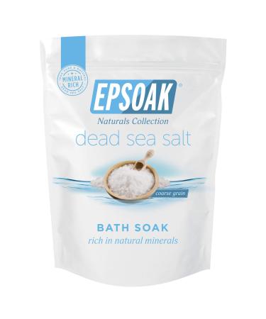 Epsoak Dead Sea Salt - 2 lb. Bag Coarse Grain 2 Pound (Pack of 1)
