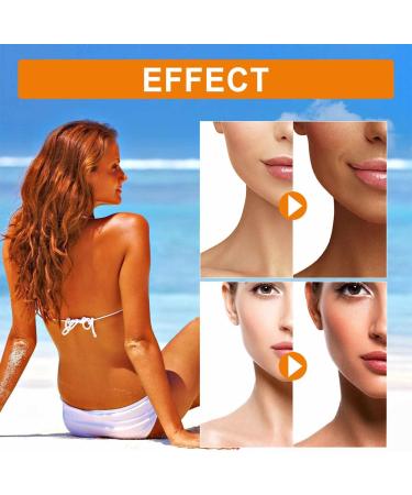 Luxury Intensive Tanning Gel Natural Tanning Accelerator Cream Gel Brown Tanning Gel Tanning Cream Hydrates Skin Tanning Cream for Tanning Beds and Outdoor Sun - Buy Online on GoSupps.com